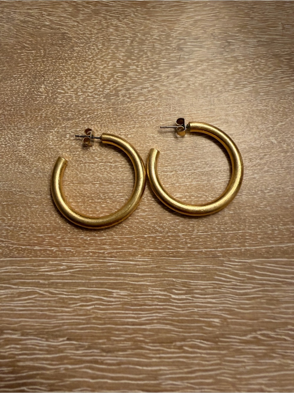 Madewell Gold Hoop Earrings